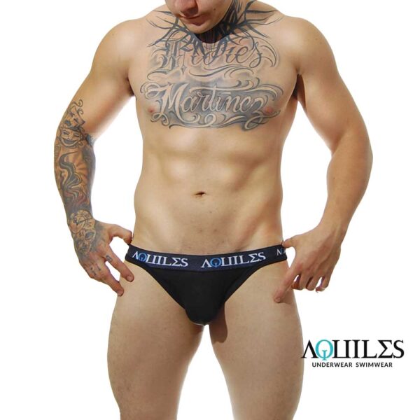 TANGA CON SUSPENSORIO NEGRO - Imagen 2